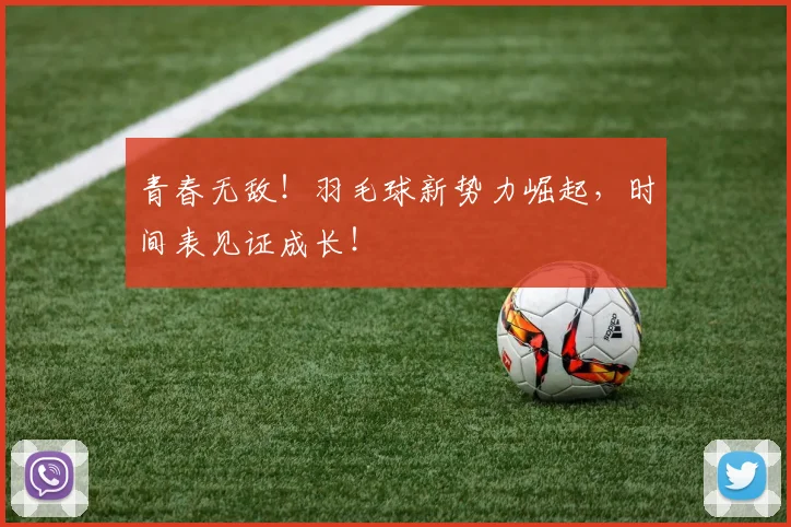青春无敌！羽毛球新势力崛起，时间表见证成长！